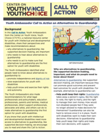 Youth Ambassador Call to Action on Alternatives to Guardianship